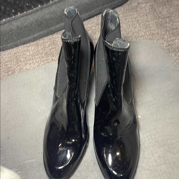 Stuart Weitzman Black Heeled Boots - Picture 1 of 6